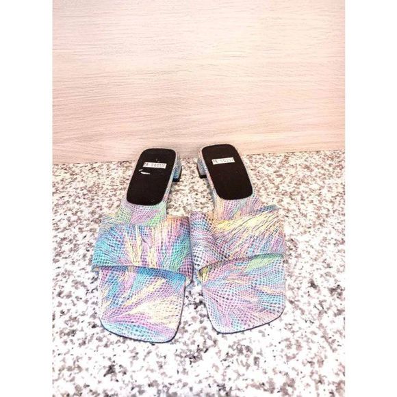 Vintage Maggie Sweet Rainbow Mules - Picture 1 of 4